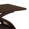 Arkley Contemporary Style Coffee Table Dark Walnut By Casagear Home FOA-CM4641C