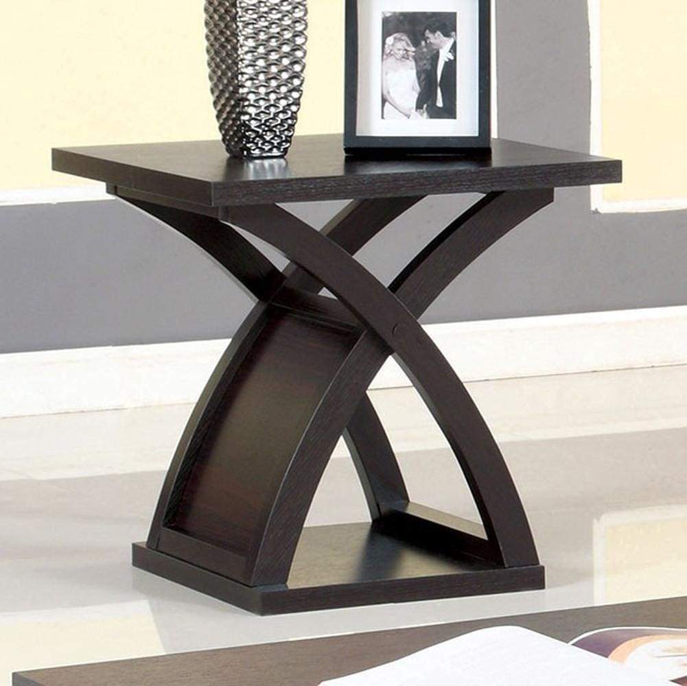 Arkley Contemporary Style End Table By Casagear Home
