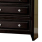 6 Drawers Transitional Style Wooden Chest Espresso Brown By Casagear Home FOA-CM7058C