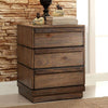 Coimbra Transitional Style Night Stand By Casagear Home