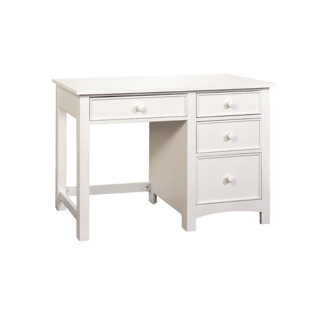 Omnus Match With Various Youth Desk , White By Casagear Home