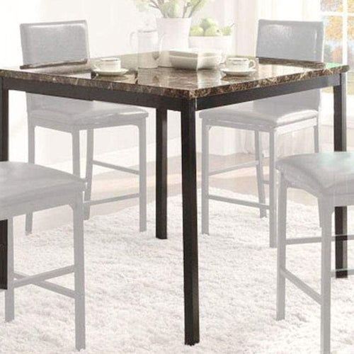 Study Set | Metal PU Desk + Chair | Black Finish