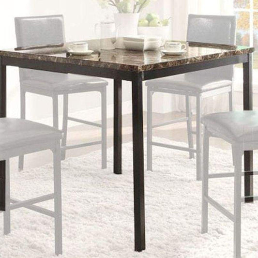 Study Set | Metal PU Desk + Chair | Black Finish