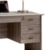 Adorning Contemporary Style Office Desk Gray IDF-161529
