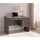 Office Desk | Contemporary Style | Gray Finish