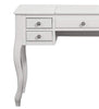 Cherub Vanity Set Featuring Stool And Mirror White By Poundex PDX-F4148