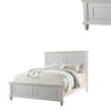 Captivating Queen Wooden Bed White By Casagear Home PDX-F9270Q