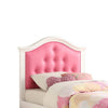Cherub Twin Size Bed With Trundle In Pink And White By Casagear Home PDX-F9377