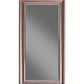 Full Length Leaner Mirror With a Rectangular Polystyrene Frame Rose Gold SDF-14611