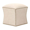 Ottoman | Fully Upholstered | Bisque Cream