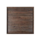 36 Inch Square Shape Acacia Wood Coffee Table with Trapezoid Base Brown By The Urban Port UPT-204781