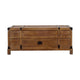 Rustic Single Drawer Mango Wood Coffee Table with Lift Top Storage & Compartments Brown By The Urban Port UPT-215750