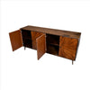 2 Door Mid Century Modern Wooden Buffet Storage Sideboard Cabinet Brown By The Urban Port UPT-231465