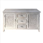 Farmhouse Sideboard with 2 Doors and 3 Drawers Antique White By The Urban Port UPT-248142