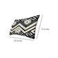 12 x 20 Rectangular Cotton Accent Lumbar Pillow Classic Aztec Pattern White Black By The Urban Port UPT-268956