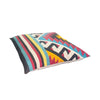24 x 24 Square Cotton Accent Throw Pillow Geometric Aztec Tribal Pattern Multicolor By The Urban Port UPT-268960