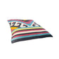 24 x 24 Square Cotton Accent Throw Pillow Geometric Aztec Tribal Pattern Multicolor By The Urban Port UPT-268960