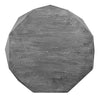 Ashton 34 inch Coffee Table with Diamond facet - Wooden Frame Gray By The Urban Port UPT-270556