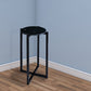 Ivy 24.5 Inch Round Marble Top Accent Side Table with Metal Frame By The Urban Port UPT-273472