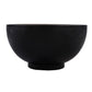 30 Inch Modern Art Coffee Table Round Drum Shape Solid Mango Wood Matte Black By The Urban Port UPT-276366