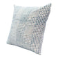 18 x 18 Handcrafted Square Cotton Accent Throw Pillow Aztec Minimalistic Print Blue White By The Urban Port UPT-280400
