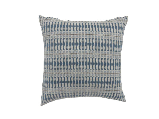 Contemporary Style Simple Traditionally Designed Set of 2 Throw Pillows, Blue -PL6030BL-S-2PK By Casagear Home