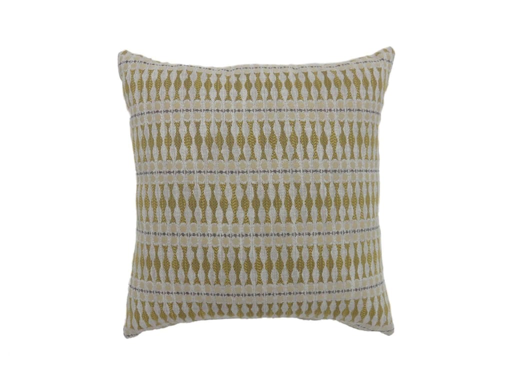 Contemporary Style Simple Traditionally Designed Set of 2 Throw Pillows, Yellow -PL6030YW-S-2PK By Casagear Home