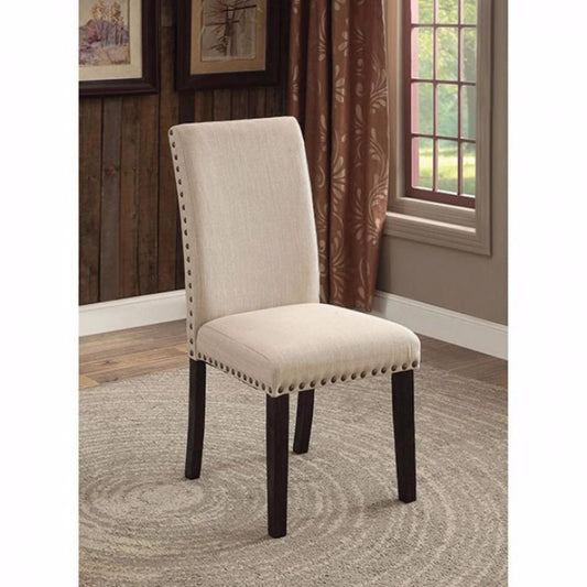 Side Chair Set of 2 | Dodson I Transitional | Black Finish