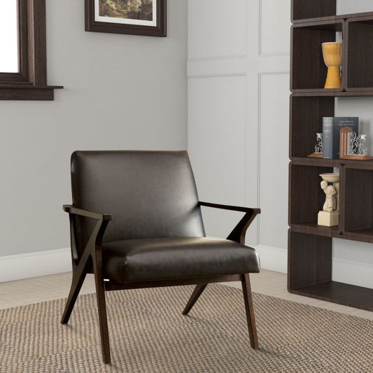 Dubois Contemporary Chair In Brown Finish By Casagear Home