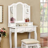JANELLE Transitional Vanity, White By Casagear Home