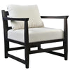 Malibu Accent Chair with Open Wood Frame By The Urban Port UPT-270562